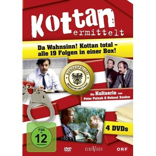 DVD Kottan ermittelt &ndash; Alle 19 Folgen in einer Box (FSK 12) - gebraucht