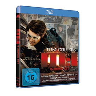 Blu-ray Mission: Impossible 1 - 4 (FSK 16) - gebraucht