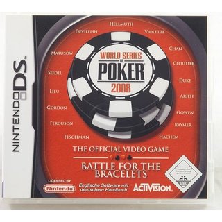 DS / DSi World Series of Poker 2008 - Battle For The Bracelets gebraucht