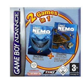 GBA Findet Nemo Pack - Findet Nemo & Findet Nemo das Abenteuer geht weiter nur Modul