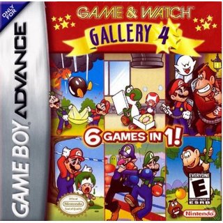 GBA Game & Watch Gallery 4 nur Modul