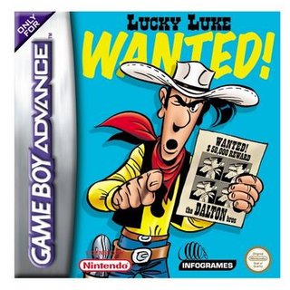 GBA Lucky Luke Wanted nur Modul