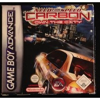 GBA Need For Speed Carbon - Own The City nur Modul