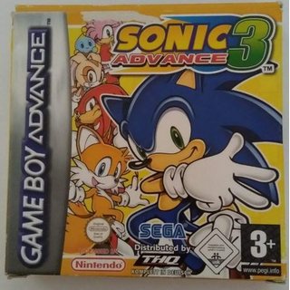 GBA Sonic Advance 3 nur Modul