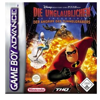 GBA Die Unglaublichen - The Incredibles: Der Angriff des Tunnelgrbers nur Modul