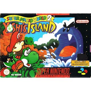 SNES Super Mario World 2 - Yoshis Island nur Modul