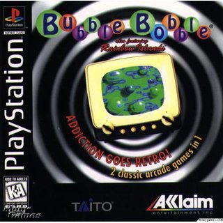 PS1 Bubble Bobble also featuring Rainbow Islands [EU] gebraucht