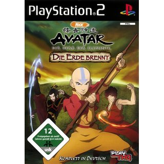 PS2 Avatar - Der Herr der Elemente: Die Erde brennt USK gebraucht