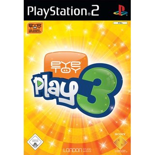 PS2 EyeToy Play 3 USK gebraucht