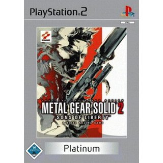 PS2 Metal Gear Solid 2 - Sons of Liberty [PLATINUM] gebraucht