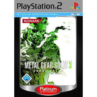 PS2 Metal Gear Solid 3 - Snake Eater [PLATINUM] gebraucht