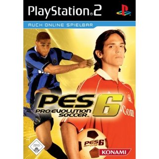 PS2 PES 6 - Pro Evolution Soccer [PLATINUM] USK gebraucht