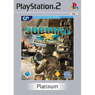 PS2 Socom II U.S. Navy Seals [ PLATINUM] USK gebraucht