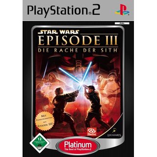 PS2 Star Wars - Episode III: Die Rache der Sith [PLATINUM] gebraucht