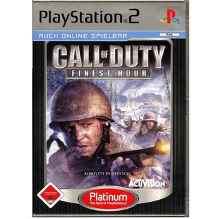 PS2 Call of Duty - Finest Hour [PLATINUM] USK gebraucht