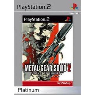 PS2 Metal Gear Solid 2 - Sons of Liberty pegi gebraucht