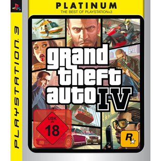 PS3 GTA Grand Theft Auto IV [PLATINUM] gebraucht