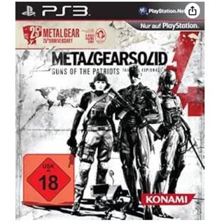 PS3 Metal Gear Solid 4 - Guns of the Patriots 25th Anniversary Edition gebraucht