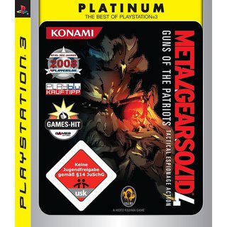 PS3 Metal Gear Solid 4 - Guns Of The Patriots [PLATINUM] USK gebraucht