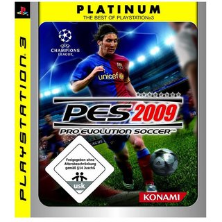 PS3 PES 2009 - Pro Evolution Soccer [PLATINUM] gebraucht