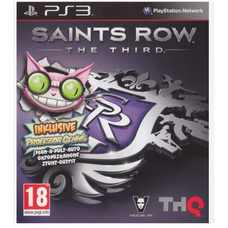 PS3 Saints Row - The Third inkl. Genki Pack pegi gebraucht