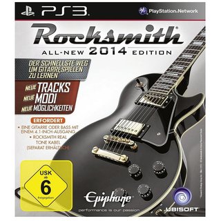 PS3 Rocksmith 2014 (ohne Kabel) USK gebraucht