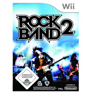 Wii Rock Band 2  gebraucht