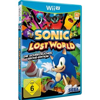 WiiU Sonic Lost World - Die Schrecklichen Sechs - Edition USK gebraucht