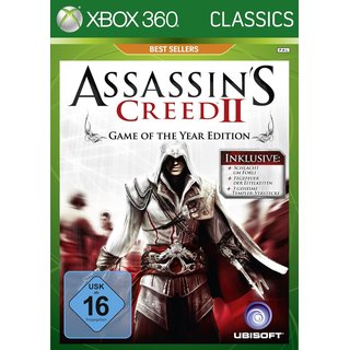 XB360 Assassins Creed II - Game of the Year Edition [CLASSICS] gebraucht