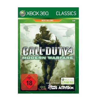 XB360 Call of Duty 4 - Modern Warfare [CLASSICS] USK gebraucht