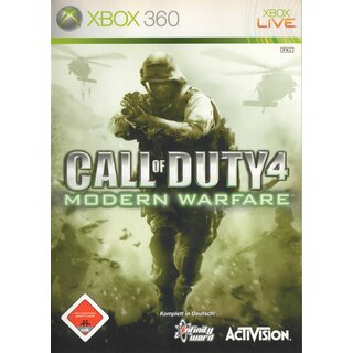 XB360 Call Of Duty 4 - Modern Warfare gebraucht