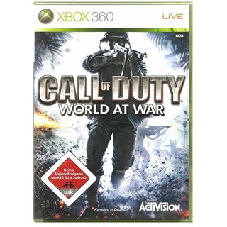 XB360 Call Of Duty 5 - World At War USK gebraucht