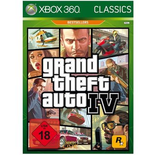 XB360 Grand Theft Auto IV GTA [CLASSICS] USK gebraucht