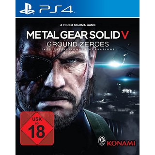 PS4 MGS Ground ZeroesMetal Gear Solid gebraucht