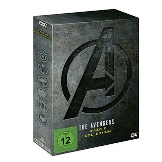 DVD The Avengers 4-Movie DVD Collection (FSK 12)- gebraucht