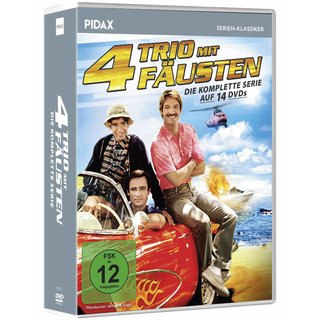 DVD Trio mit 4 Fusten - Komplettbox / Die komplette Kult-Serie (FSK 12) - gebraucht