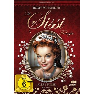 DVD Sissi Trilogie - Purpurrot-Edition (FSK 6) - gebraucht