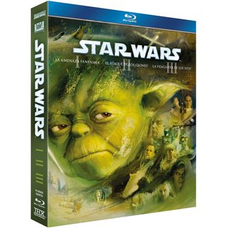 Blu-ray Star Wars Triloga Episodios I-Iii (2011) --- IMPORT ZONE B --- [1999]- gebraucht