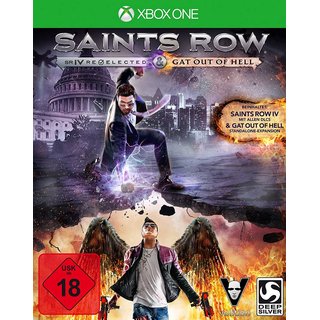 XB One Saints Row IV Re-elected + Gat Out of Hell  gebraucht