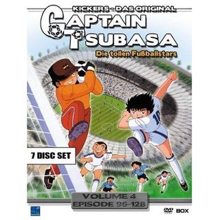 DVD  Captain Tsubasa: Die tollen Fuballstars - Vol. 4, Episode 96-128  - gebraucht