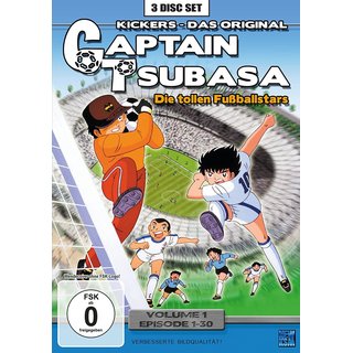 DVD Captain Tsubasa: Die tollen Fuballstars - Volume 1, Folge 1-30 (DVD) gebraucht