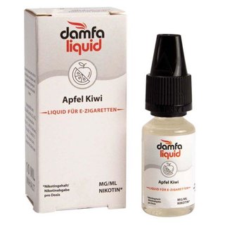 Damfaliquid Apfel Kiwi (Fresh Green) 0mg 10ml (S)