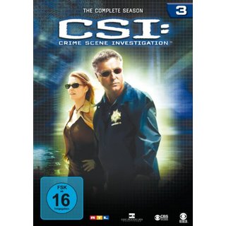 DVD CSI: Crime Scene Investigation - Season 3 [6 DVDs]  - gebraucht