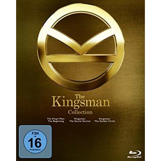 Blu-ray The Kingsman Collection [3 Blu-ray] FSK16 - gebraucht