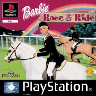 PS1 Barbie Race + Ride gebraucht