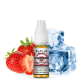 ElfBar Elfliq Strawberry Ice NicSalt 10mg