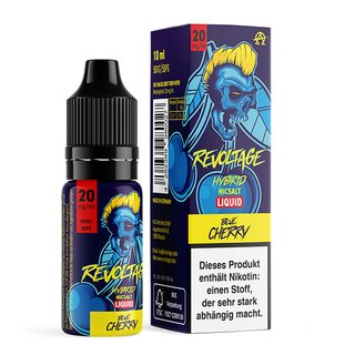 Revoltage Liquid - Blue Cherry 10ml 20mg/ml Hybrid-Nikotinsalz