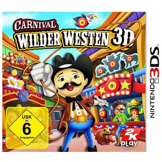 2DS / 3DS Carnival: Wilder Westen 3D gebraucht