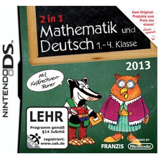 DS / DSi Mathe und Deutsch 1.-4. Klasse 2013  gebraucht