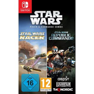 Switch Star Wars Racer and Commando Combo gebraucht